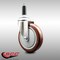 Service Caster 5 Inch 316SS Maroon Polyurethane Wheel Swivel 3/4 Inch Expanding Stem Caster SCC-SS316EX20S514-PPUB-MRN-34 - alternate 5